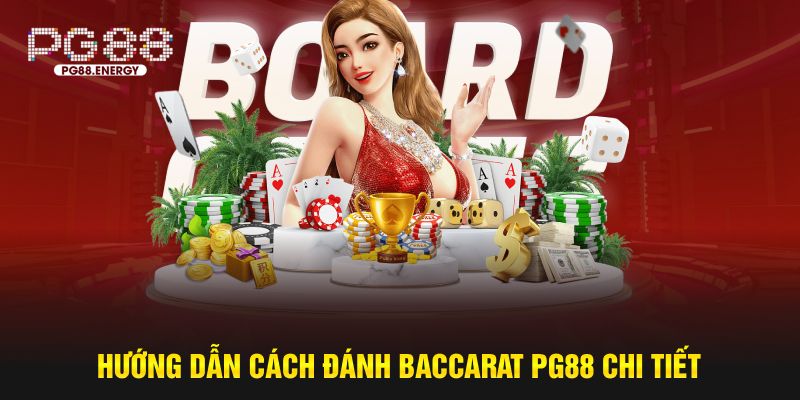 Hướng dẫn cách đánh Baccarat PG88 chi tiết